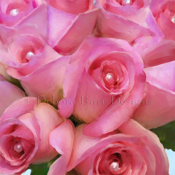Wedding Roses close up